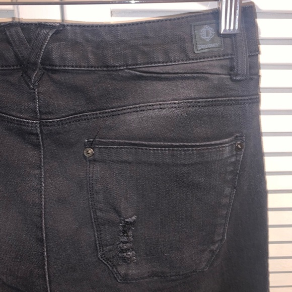 Democracy Freedom Ankle Skimmer Jeans NWT Black Size 10 - Picture 6 of 10